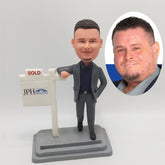 Custom Figurine Bobble Head Personalized Gifts For Boss Office Colleague