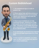 Custom Bobblehead Personalized Figurines For Wedding Cake Topper